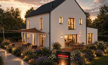 Terrain + Maison neuve de 160&nbsp;m² à Saint-Judoce