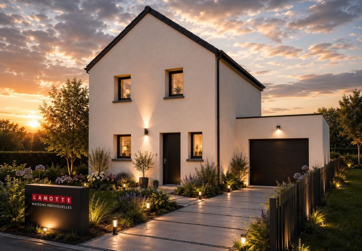 Terrain + Maison neuve de 85&nbsp;m² à Plancoët