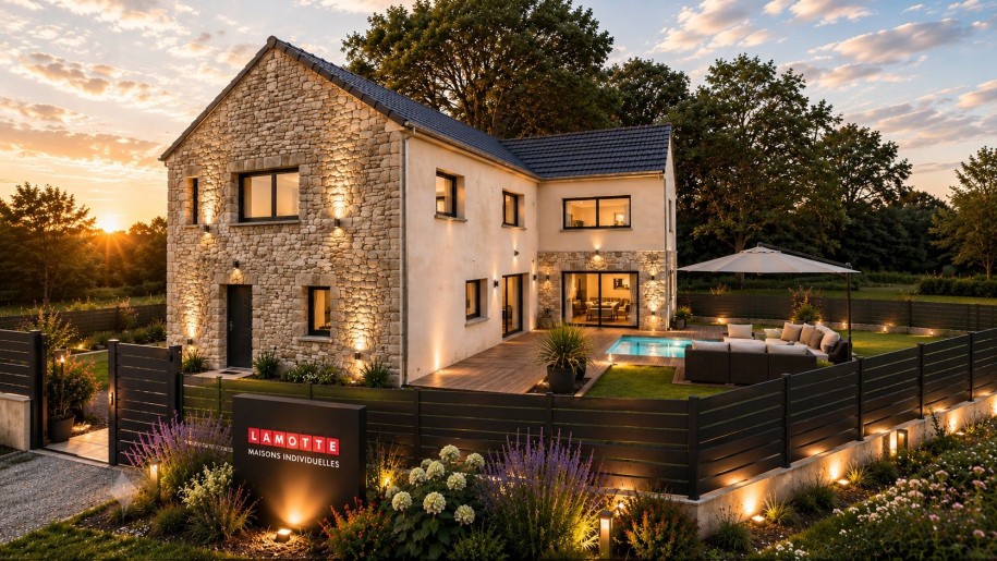 Terrain + Maison neuve de 150&nbsp;m² à Saint-Malo