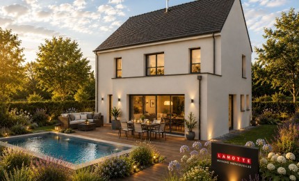 Terrain + Maison neuve de 140&nbsp;m² à Saint-Malo