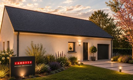 Terrain + Maison neuve de 100&nbsp;m² à La Gouesnière