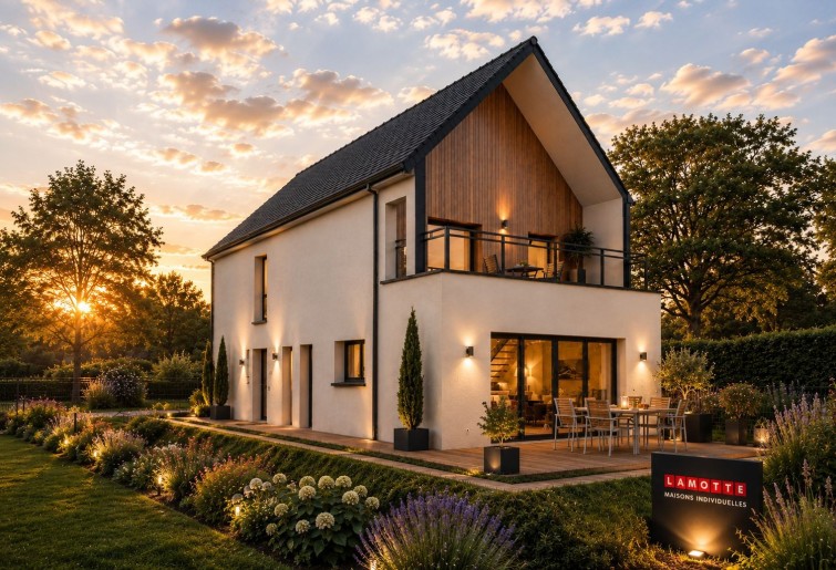 Terrain + Maison neuve de 130&nbsp;m² à La Gouesnière