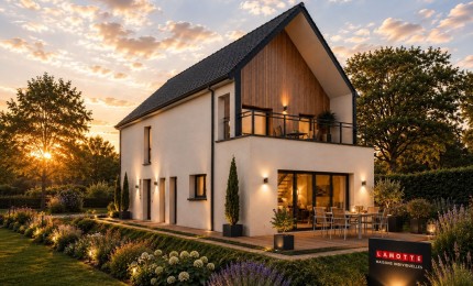 Terrain + Maison neuve de 130&nbsp;m² à La Gouesnière
