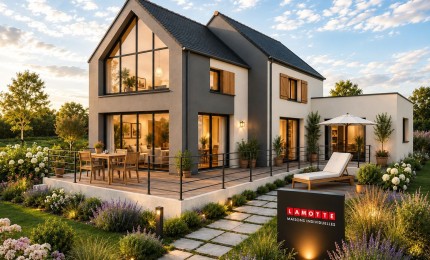 Terrain + Maison neuve de 200&nbsp;m² à Saint-Malo