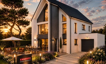 Terrain + Maison neuve de 149&nbsp;m² à La Gouesnière