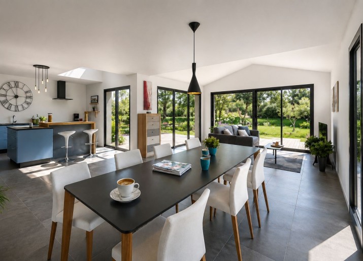 Terrain + Maison neuve de 180&nbsp;m² à La Fresnais