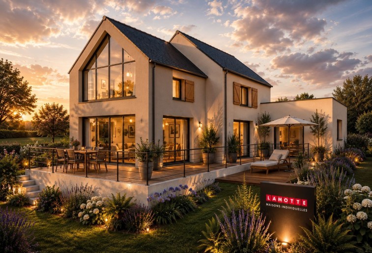 Terrain + Maison neuve de 200&nbsp;m² à Plancoët