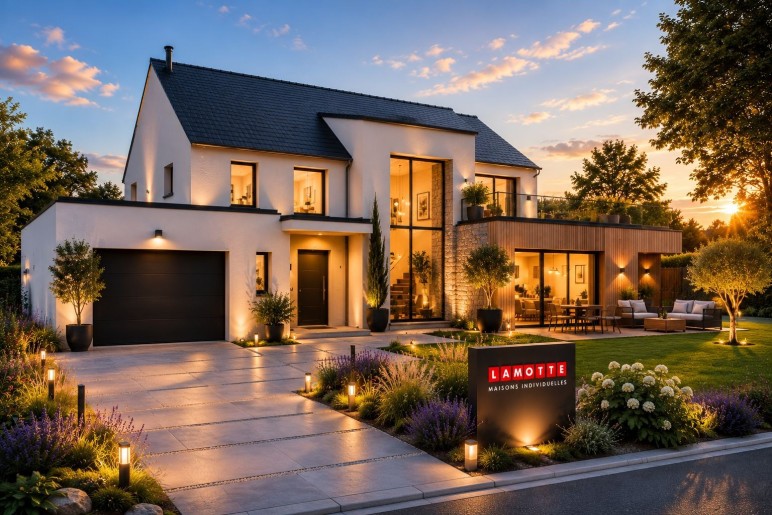 Terrain + Maison neuve de 200&nbsp;m² à Saint-Malo