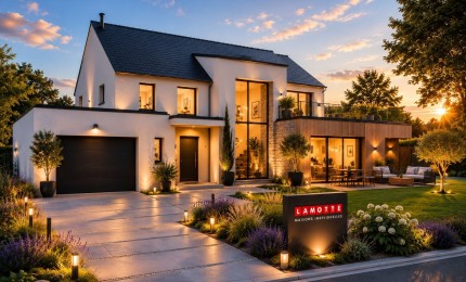 Terrain + Maison neuve de 200&nbsp;m² à Saint-Malo