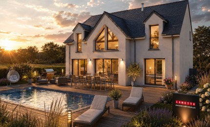 Terrain + Maison neuve de 130&nbsp;m² à Saint-Malo
