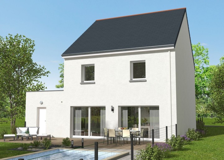 Terrain + Maison neuve de 110&nbsp;m² à Miniac-Morvan