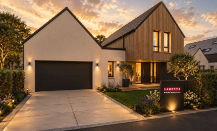 Terrain + Maison neuve de 170&nbsp;m² à Quévert