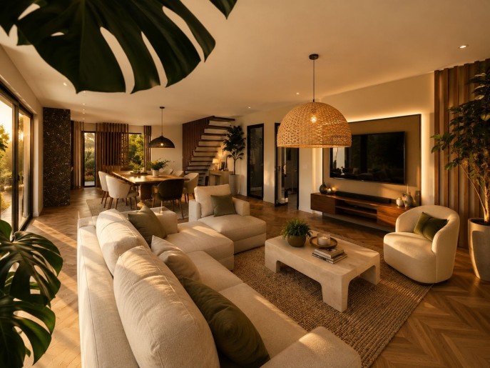Terrain + Maison neuve de 170&nbsp;m² à Quévert