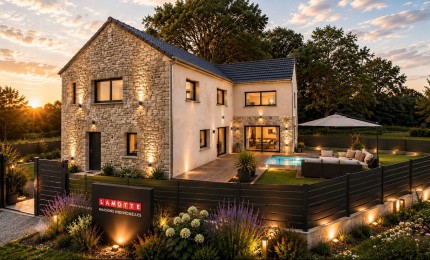 Terrain + Maison neuve de 150&nbsp;m² à Saint-Malo