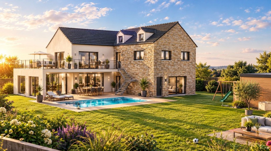 Terrain + Maison neuve de 200&nbsp;m² à Saint-Malo