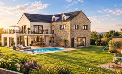 Terrain + Maison neuve de 200&nbsp;m² à Saint-Malo