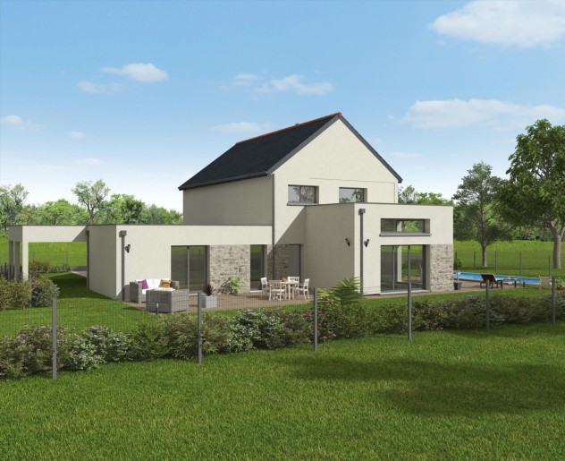 Terrain + Maison neuve de 95 m² à Le Tronchet