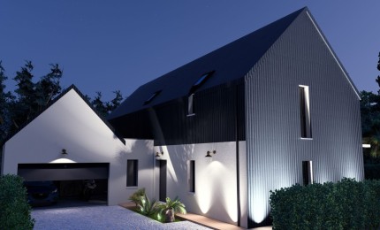 Terrain + Maison neuve de 150 m² à Bonnemain