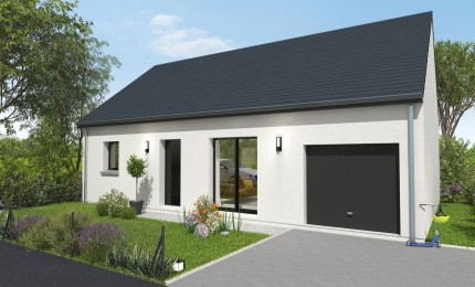 Terrain + Maison neuve de 75 m² à Saint-Samson-sur-Rance