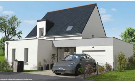 Terrain + Maison neuve de 124 m² à Saint-Samson-sur-Rance