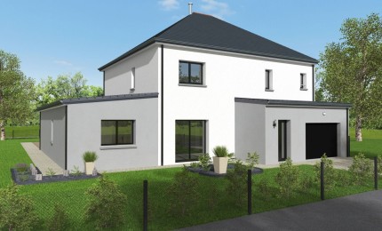 Terrain + Maison neuve de 205 m² à Roz-sur-Couesnon