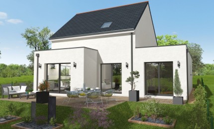 Terrain + Maison neuve de 100 m² à Plerguer