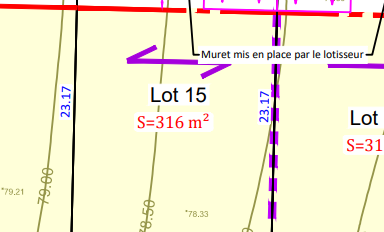 Terrain constructible à vendre à Dinan