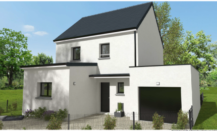 Terrain + Maison neuve de 93 m² à Cherrueix