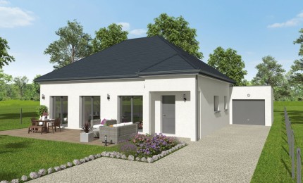 Terrain + Maison neuve de 96 m² à Cherrueix