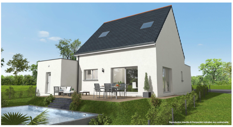 Terrain + Maison neuve de 124 m² à Dol-de-Bretagne