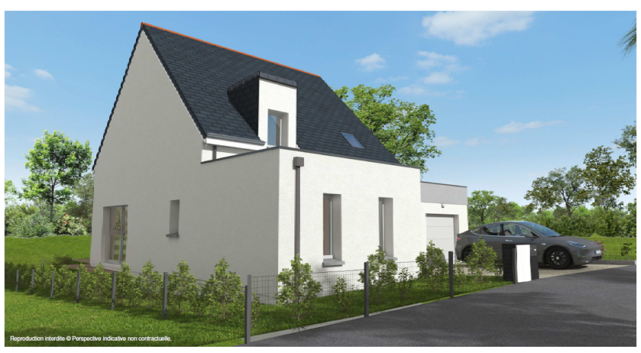 Terrain + Maison neuve de 124 m² à Dol-de-Bretagne