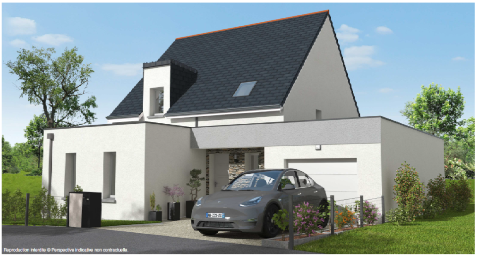 Terrain + Maison neuve de 124 m² à Dol-de-Bretagne