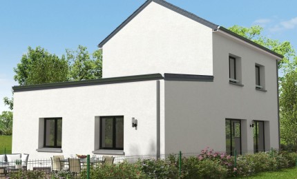 Terrain + Maison neuve de 111 m² à Cherrueix