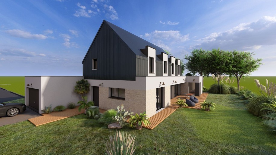 Terrain + Maison neuve de 150 m² à Lancieux