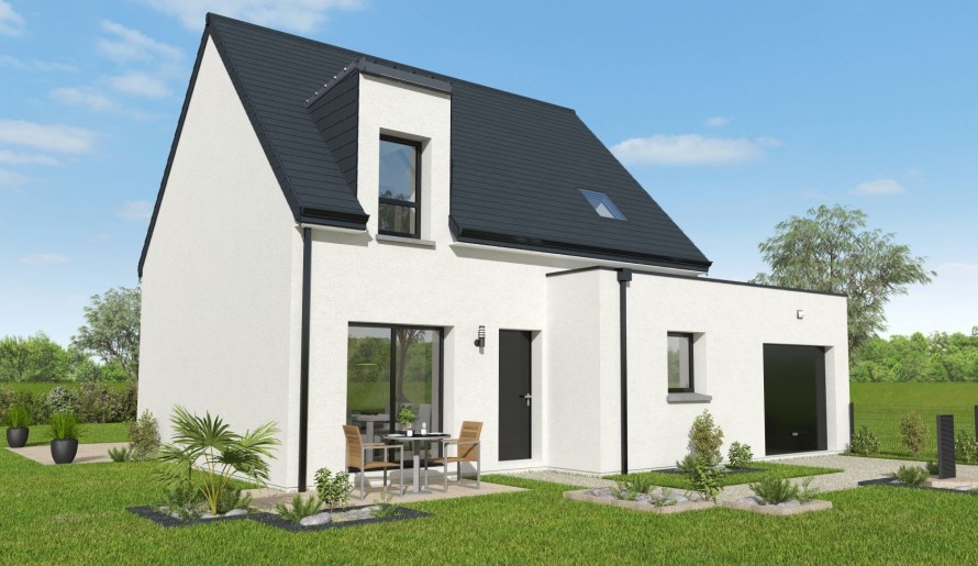 Terrain + Maison neuve de 85 m² à Dinan