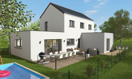 Terrain + Maison neuve de 120 m² à Lancieux