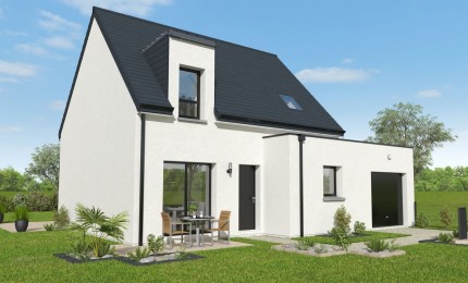 Terrain + Maison neuve de 85 m² à Miniac-sous-Bécherel