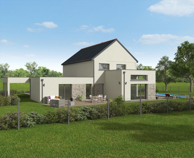 Terrain + Maison neuve de 235 m² à Hirel