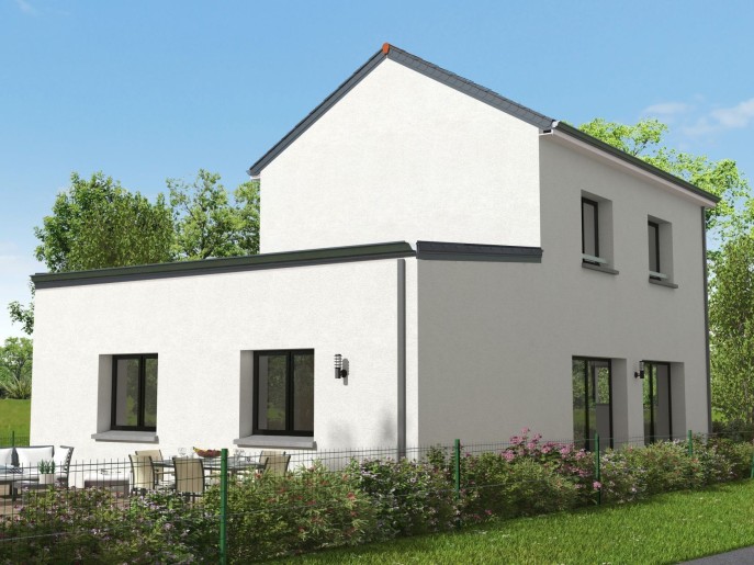 Terrain + Maison neuve de 111 m² à Trévron