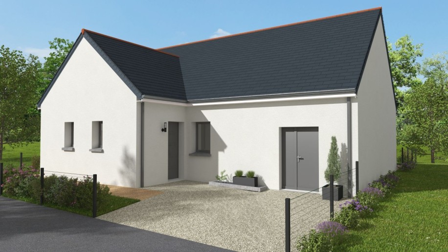 Terrain + Maison neuve de 82 m² à Erquy