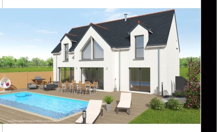 Terrain + Maison neuve de 130 m² à Saint-Malo