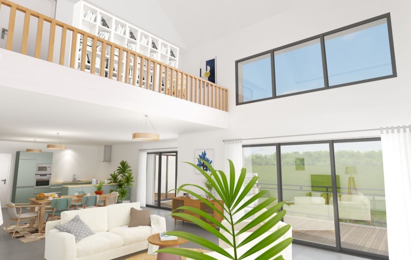 Terrain + Maison neuve de 200 m² à Belz