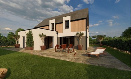 Terrain + Maison neuve de 142 m² à Saint-Guyomard