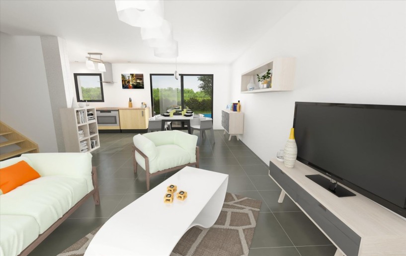 Terrain + Maison neuve de 85 m² à Limerzel