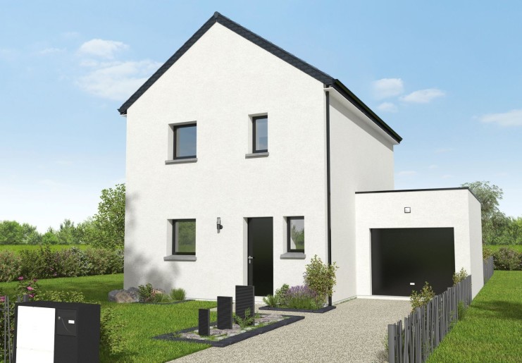 Terrain + Maison neuve de 85 m² à Ploeren