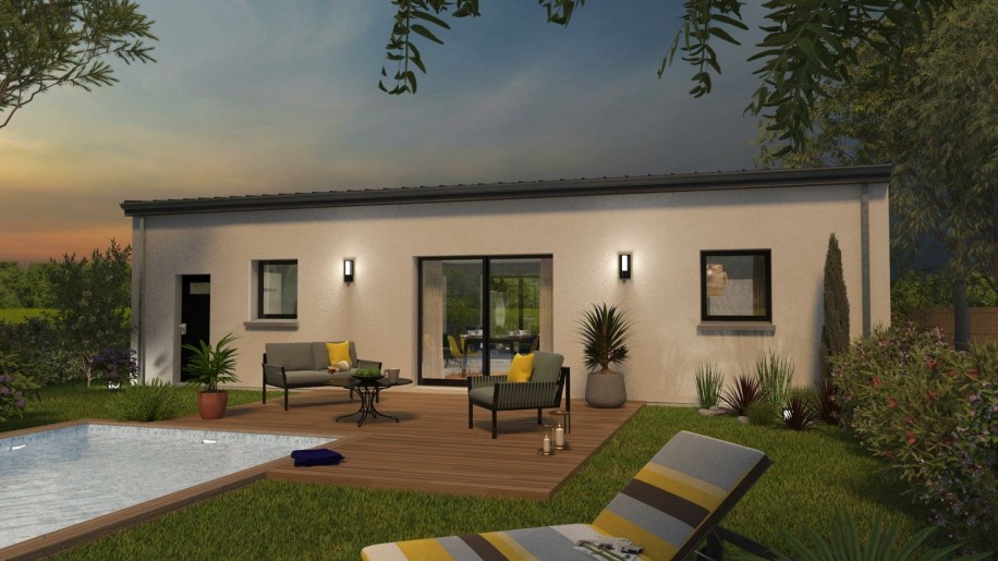 Terrain + Maison neuve de 75 m² à Colpo