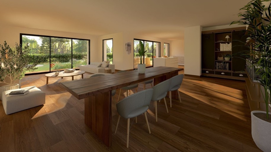 Terrain + Maison neuve de 200 m² à Locqueltas