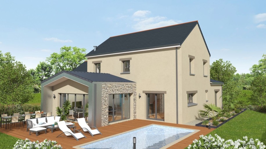 Terrain + Maison neuve de 150&nbsp;m² à Ploeren