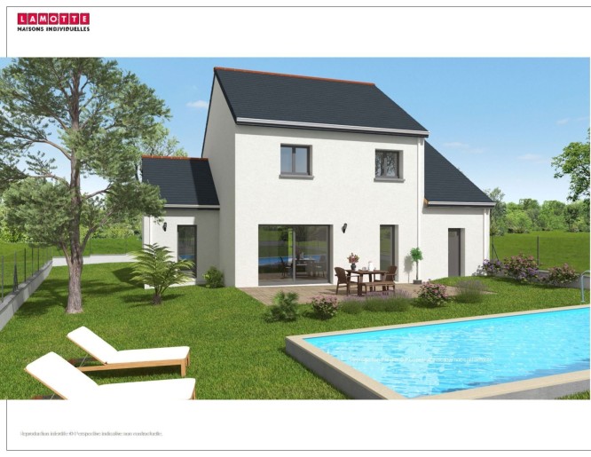 Terrain + Maison neuve de 112&nbsp;m² à La Trinité-Surzur