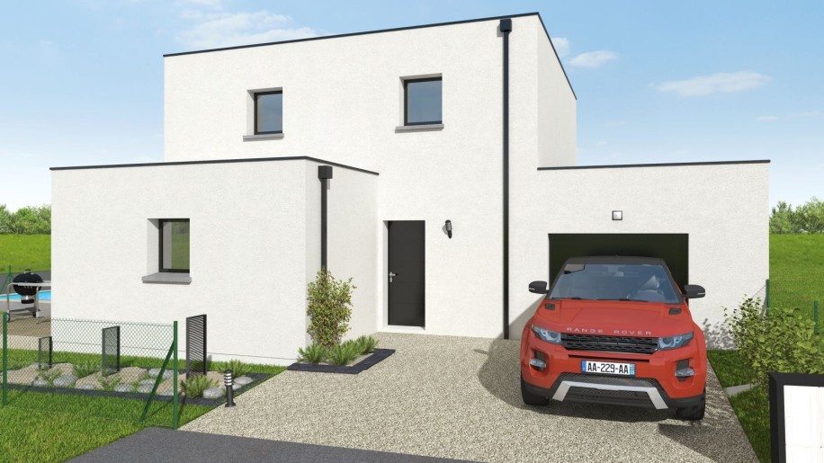 Terrain + Maison neuve de 95&nbsp;m² à Vannes